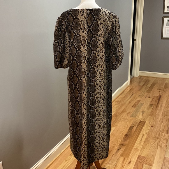 NWT Tyler Boe Python Maxi Dress - Size Small - Orig $172 - Picture 4 of 11